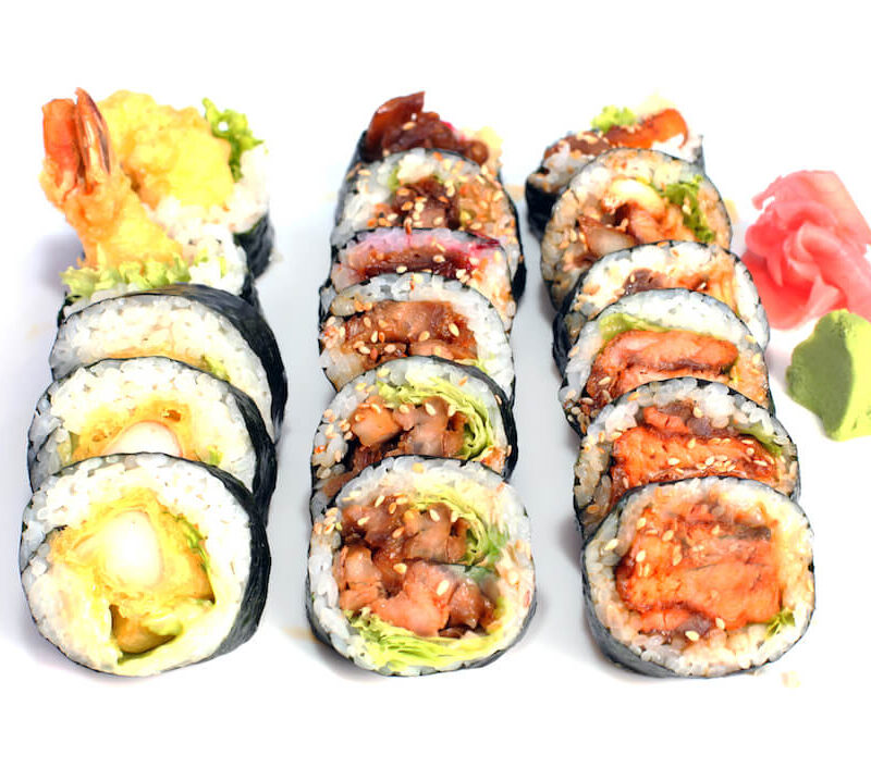 PIECZONE MAKI SET 24 SZT.